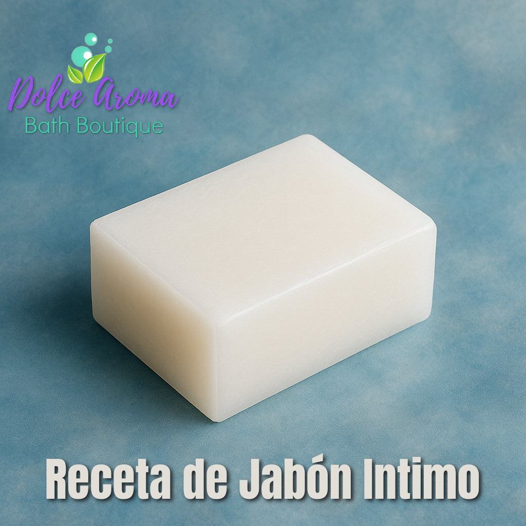 Receta de Jabon de Glicerina de Higiene Intima