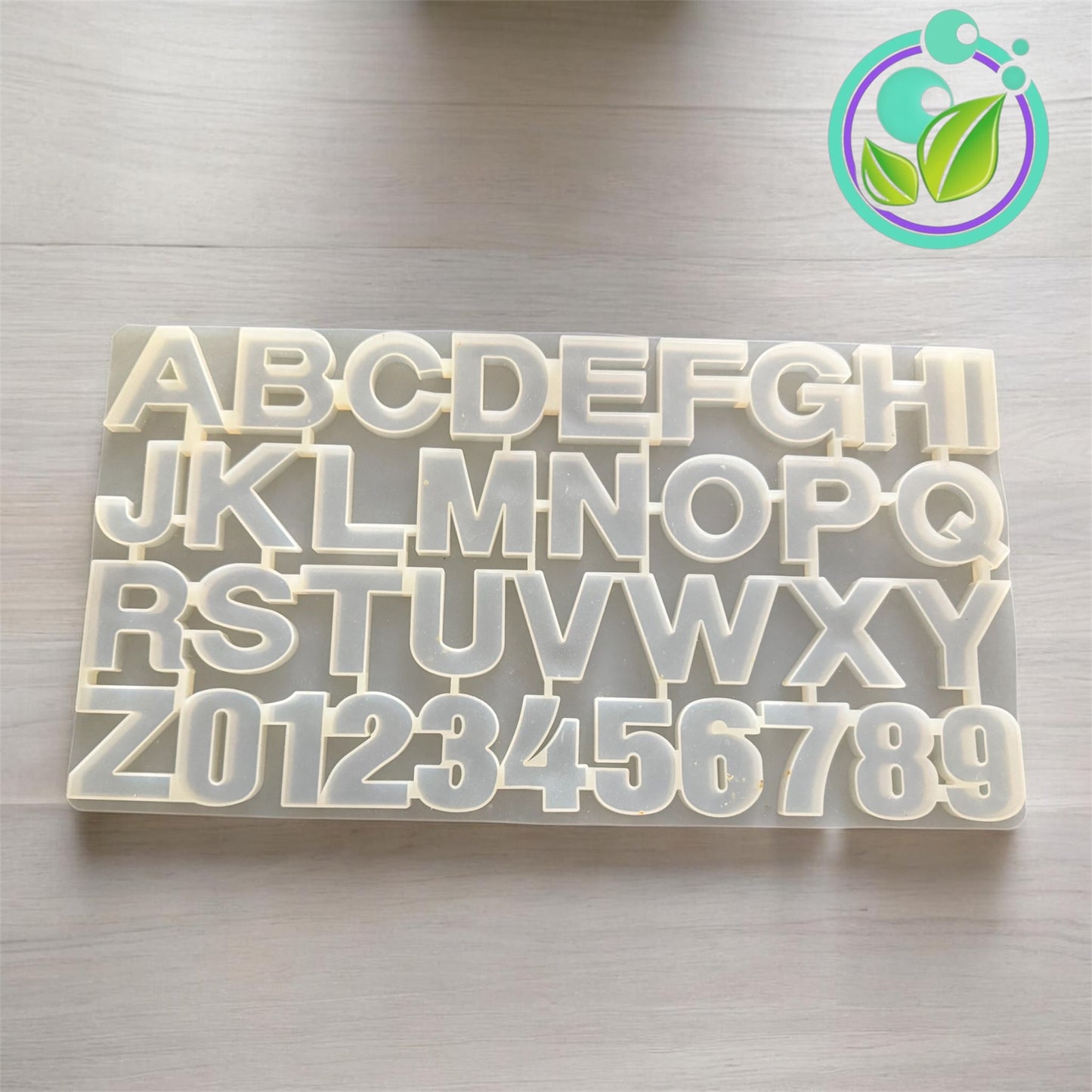 Letras Molde de Silicon