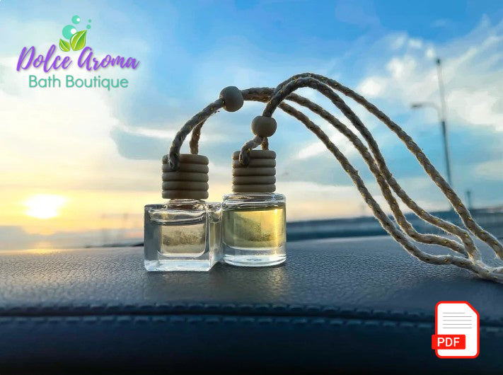 Como Elaborar tus Propios Difusores para el Hogar y para el Auto