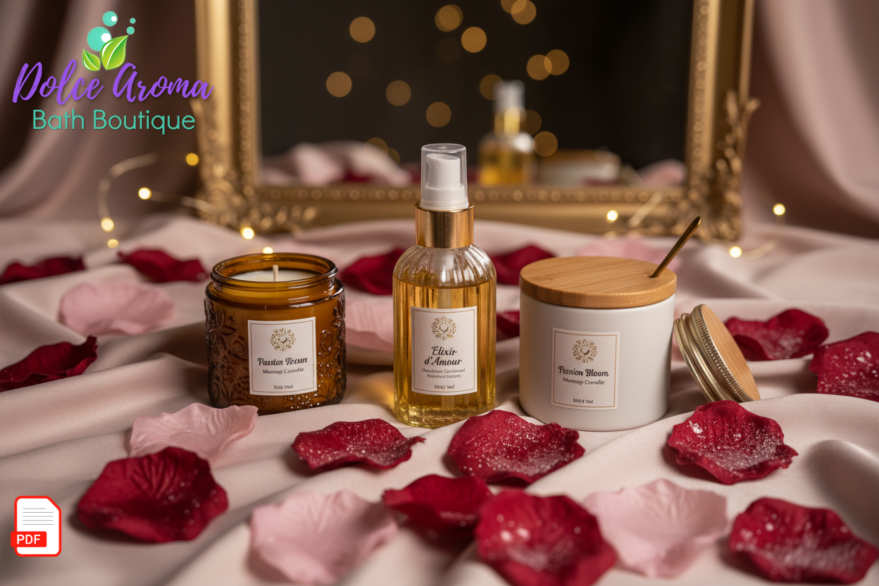 Manual de Elaboracion de Productos para la Intimidad + Receta Bono: Petalos de Rosa para el Baño