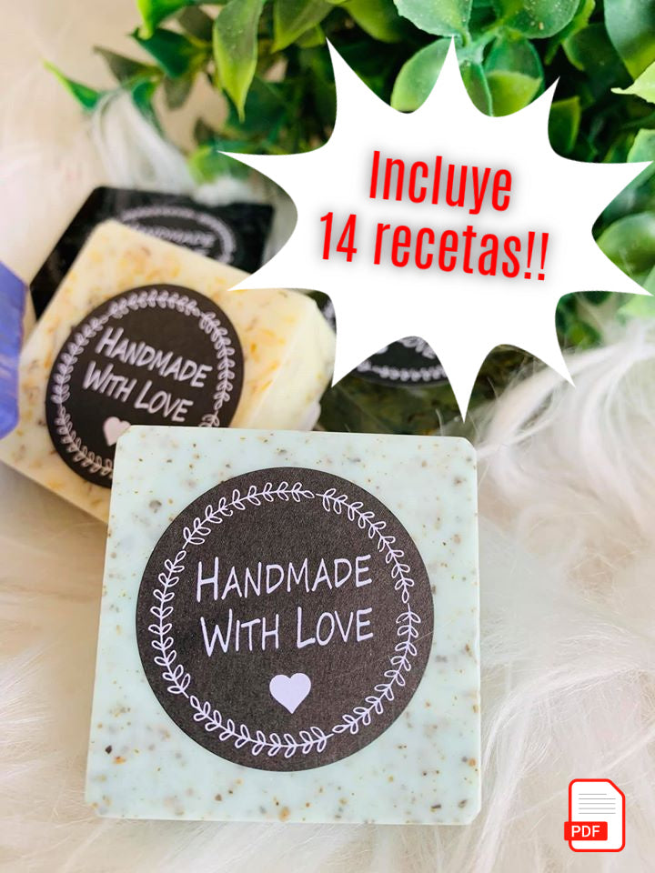 Manual de Jabones de Glicerina con Propiedades Terapeuticas