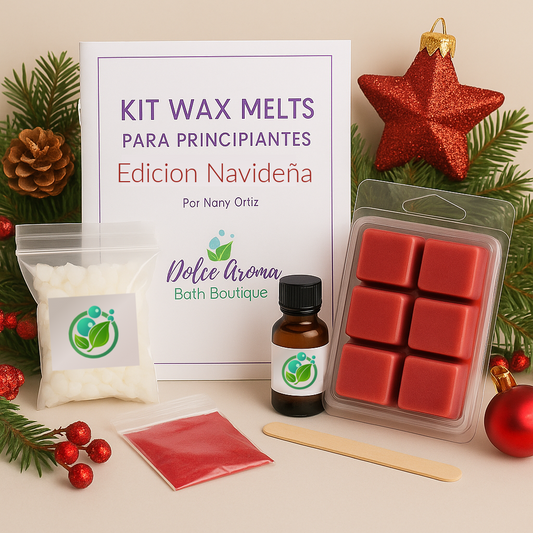 Kit de Wax Melts para Principiantes Edicion Navideña