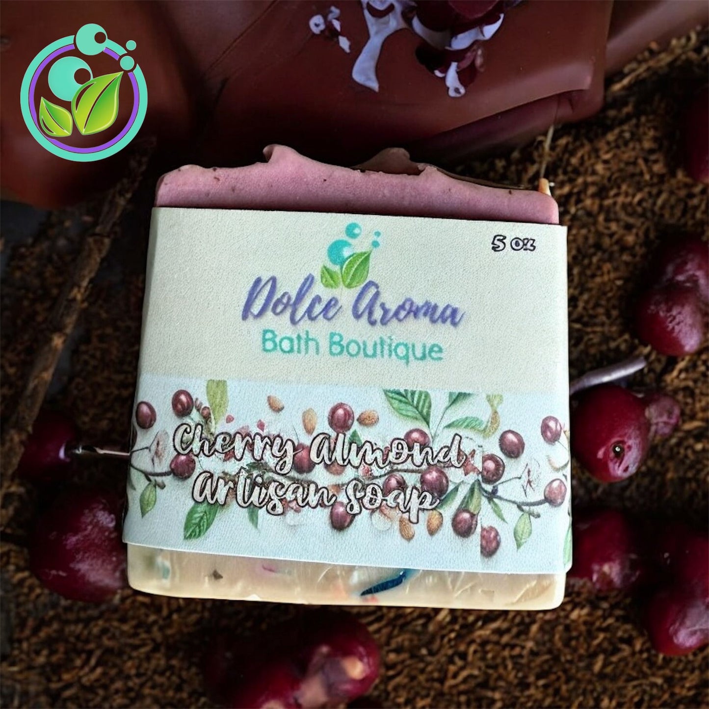 Cherry Almond Artisan Soap