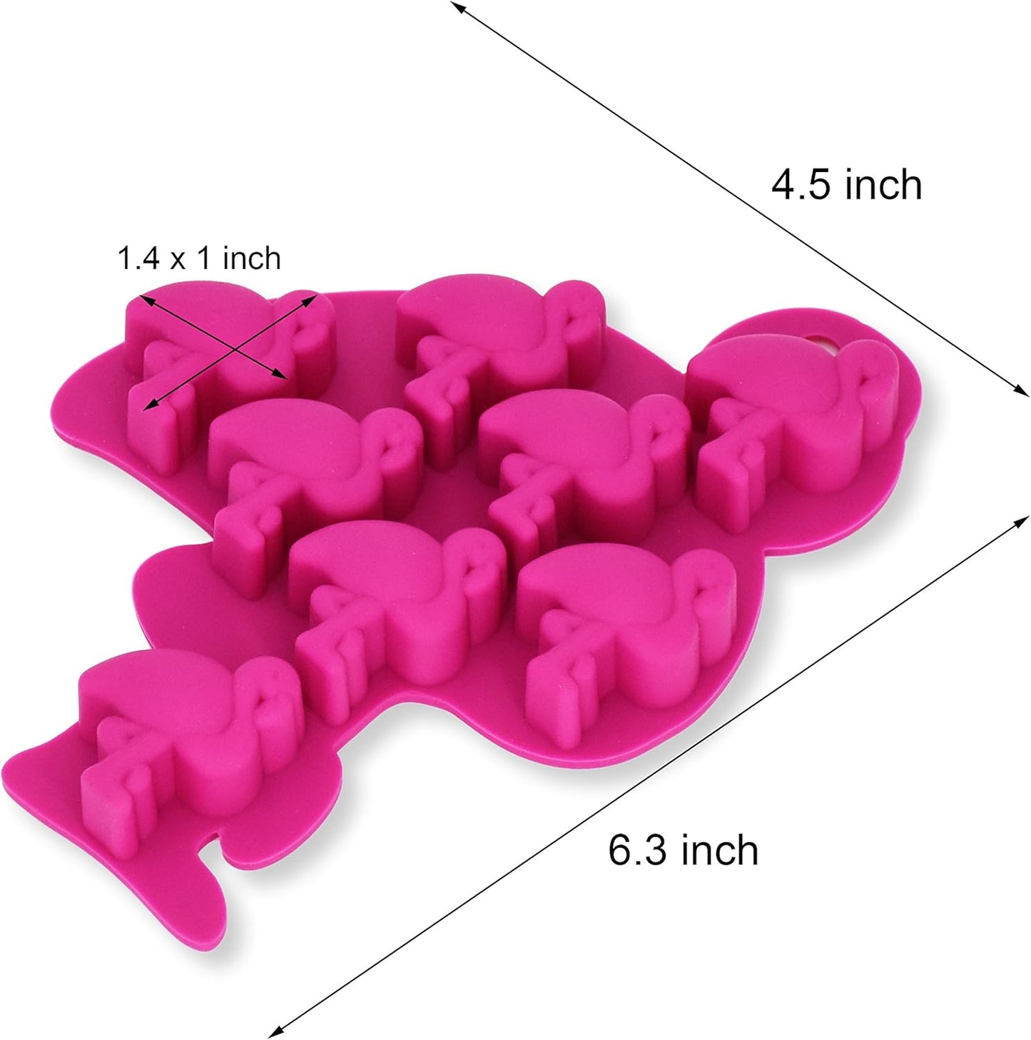 Flamingos Molde de Silicón
