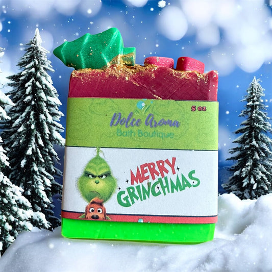 Merry Grinchmas Artisan Soap