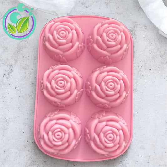 Rosas Molde de Silicon
