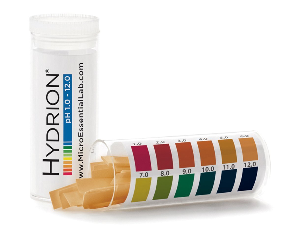 pH Strips Hydron Micro Essential Lab (100 tiras)