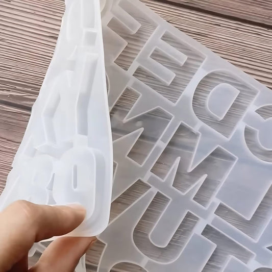 Letras Molde de Silicon