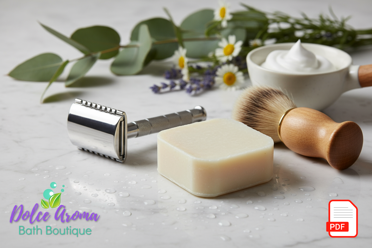 Receta para jabón para afeitar de Glicerina